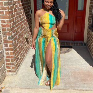 High Split Summer Dress